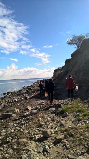 Müllsammeln in Dänemark Müllsammeln in Dänemark